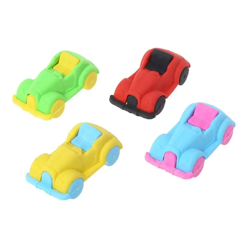 Eraser Stationery School Office Supplies Car Styling Pencil Rubber