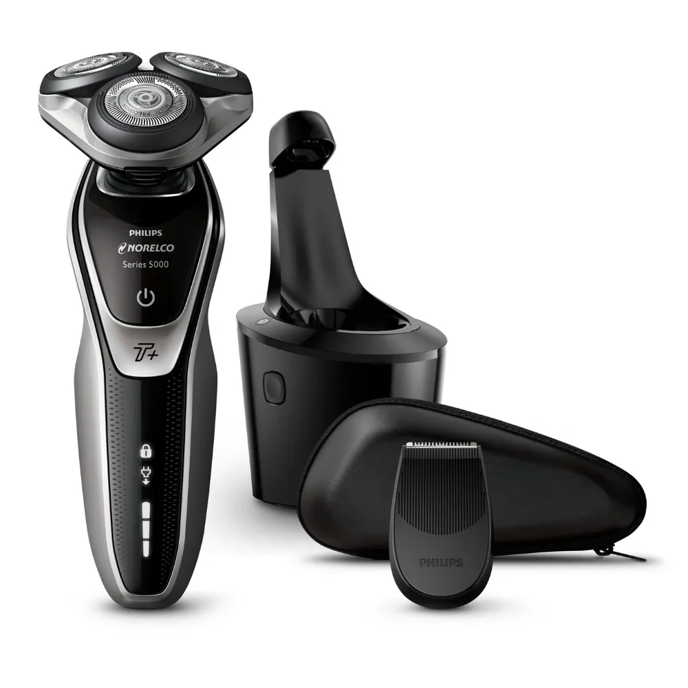 Philips Norelco серии 5000 SmartClean Влажная/сухая электробритва S5660/84 с Turbo +|Электробритвы| |