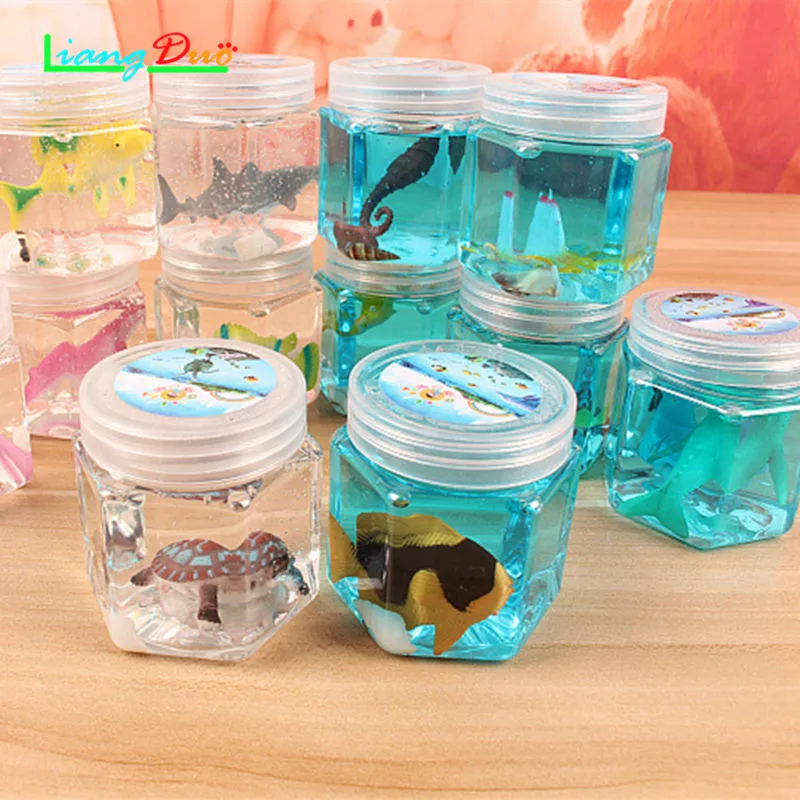 

1PCS Animal Clay Crystal Mud Jelly Mud DIY Squishy Slime Children's Toys Boys Girls Gift Plasticine Magic Mud Putty Polymer