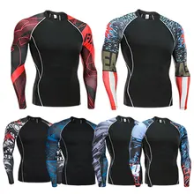 Новая летняя мужская Спортивная футболка с длинными рукавами, удобная и быстросохнущая спортивная одежда с защитой от моли, футболка