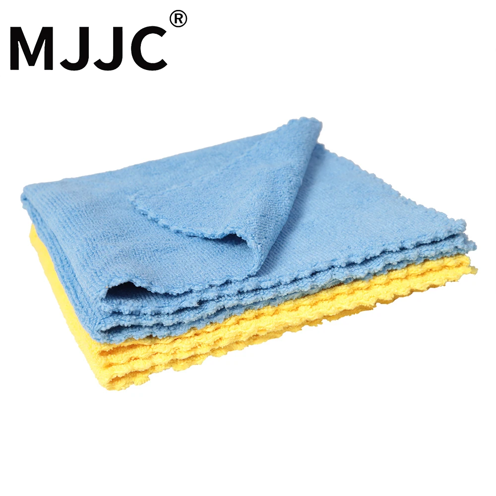 MJJC 350GSM безкройное полотенце с переплетением краев многофункциональное полотенце для мытья, полировки, полировки