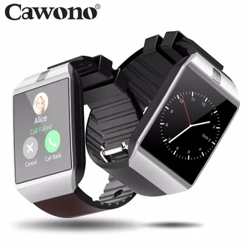 

Cawono Bluetooth Smart Watch Smartwatch DZ09 Android Phone Call Relogio 2G GSM SIM TF Card Camera for iPhone Android VS A1 GT08