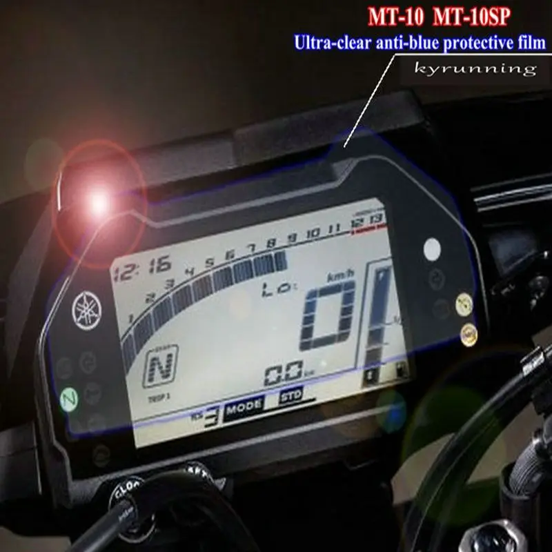 Kyrunning For Yamaha Mt10 Mt 10sp Mt 10 All Motorcycle Accessories Cluster Scratch Speedometer Kyrunning For Yamaha Mt10 Mt 10sp Mt 10 All Motorcycle Accessories Cluster Scratch Speedometer