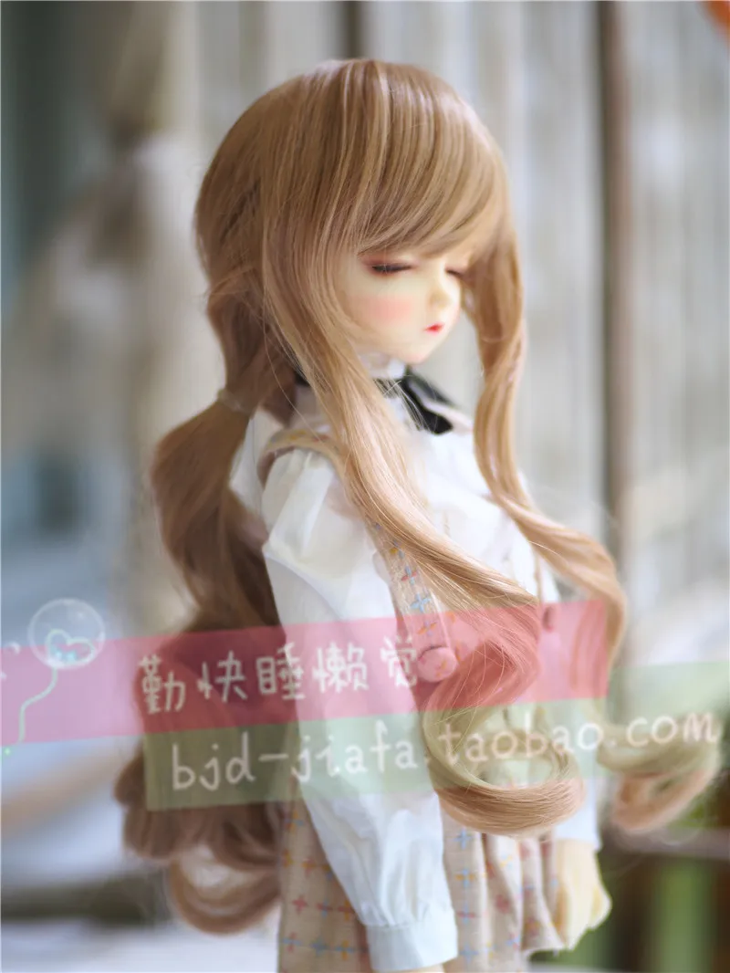 1/6 1/4 1/3 весы BJD/SD парик длинные вьющиеся волосы для BJD куклы аксессуары не включены