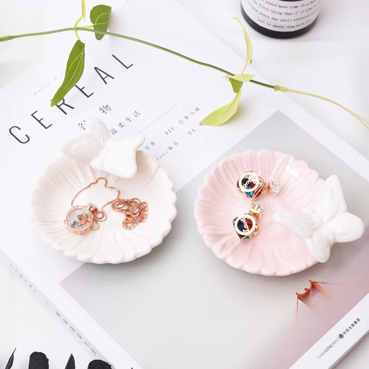 

Lovely Earrings Ring Jewelry Display Plate Jewelry Display Tray Jewelry Display Dish