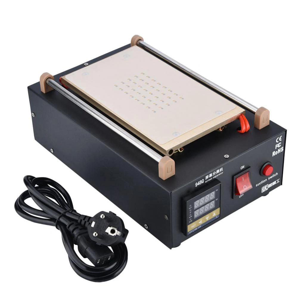 400W Профессиональный 7in LCD сенсорный экран вакуумный сепаратор машина для