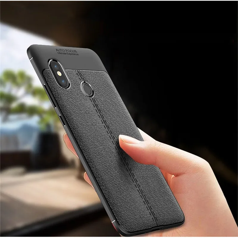 

litchi pattern design Silicone Case For Redmi Note 5 Case Soft TPU Back Cover Case For Xiaomi Redmi Note 5 Pro full Case