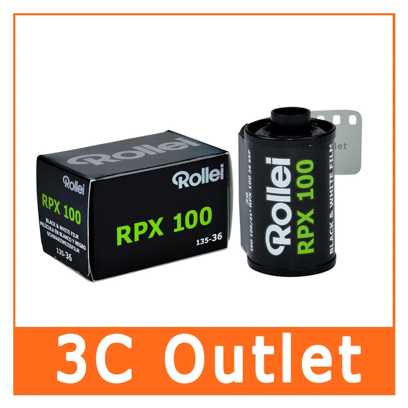 Rollei RPX100 35mm 36exp blanco y negro película ~ gran valor ~ más frescos Reino Unido Stock Nuevo! 