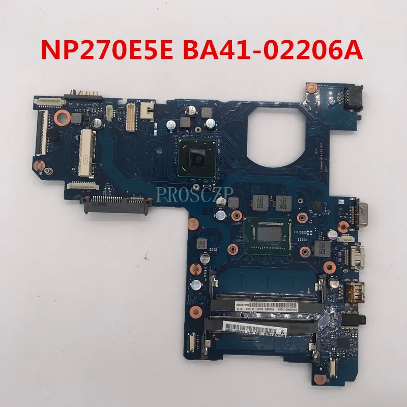 

Free shipping For NP270 NP270E5E Laptop motherboard BA41-02206A BA92-12189B With SR0TY I3-3120M working well