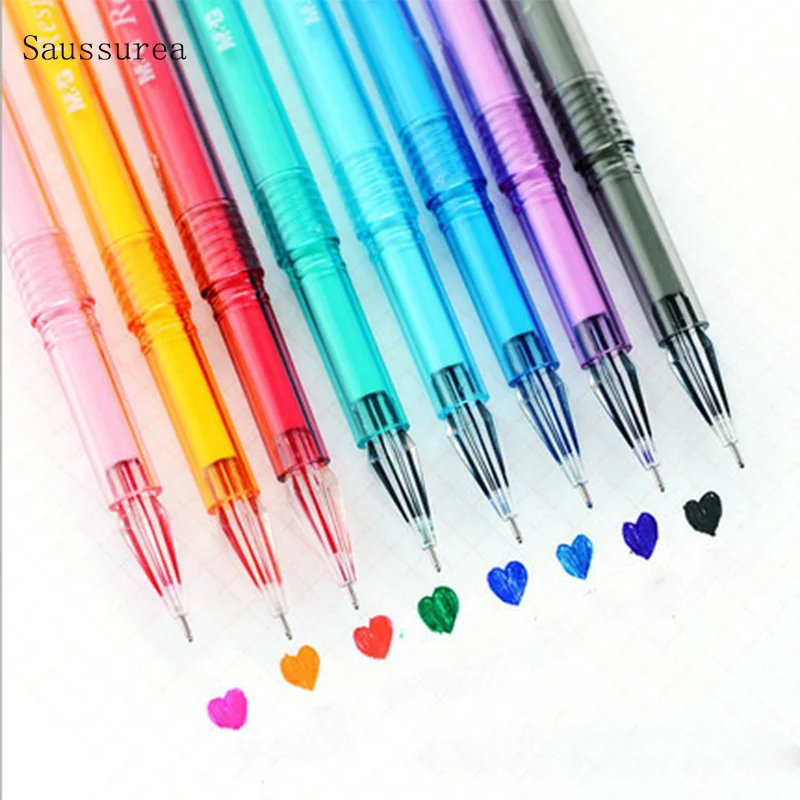 

Color 12 Color Diamond Pen Diamond Head Test Pen Diamond Head Gel Pen Student Coloring Marker Pen