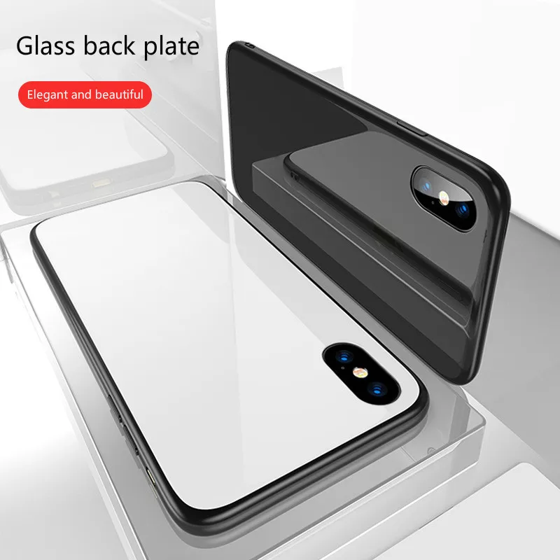 

2018 NEW!! Tempered Glass Mobile Phone Shell Mobile Phone Protective Cover for iPhone 6/6s/6 Plus/6s Plus/7/7 Plus/8/8 Plus/X