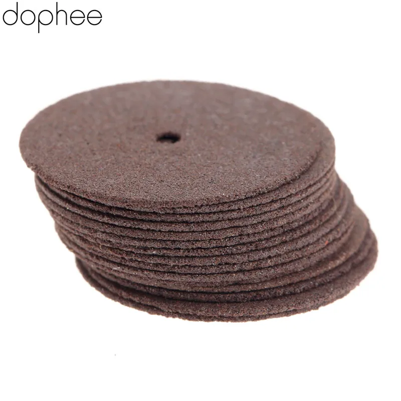 dophee 36Pcs Dremel Accessories 24mm Reinforced Cut Off Grinding Wheels Discs Cutter Wood Cutting Tools for Drill Rotary Tools
