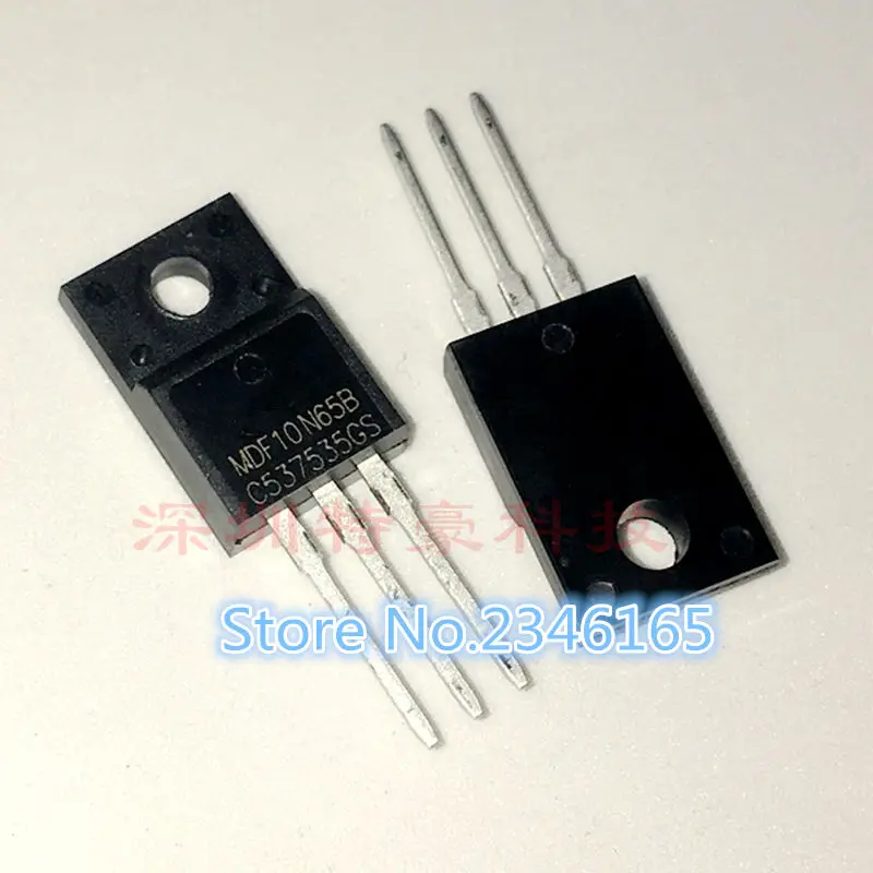 

10pcs MDF10N65B TO-220F MDF10N65 TO-220 10N65 10N65B new original