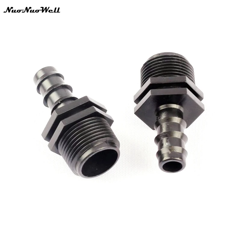 Соединительный колючий шланг NuoNuoWell 5 шт. 3/4 дюйма 16 мм|hose connector|irrigation connectormale hose