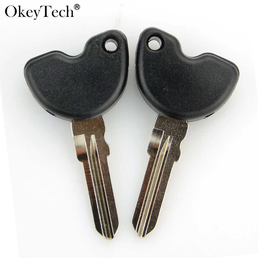 Okeytech Key Shell Motorcycle Key Blank For Vespa Piaggio LXV150 GTV250