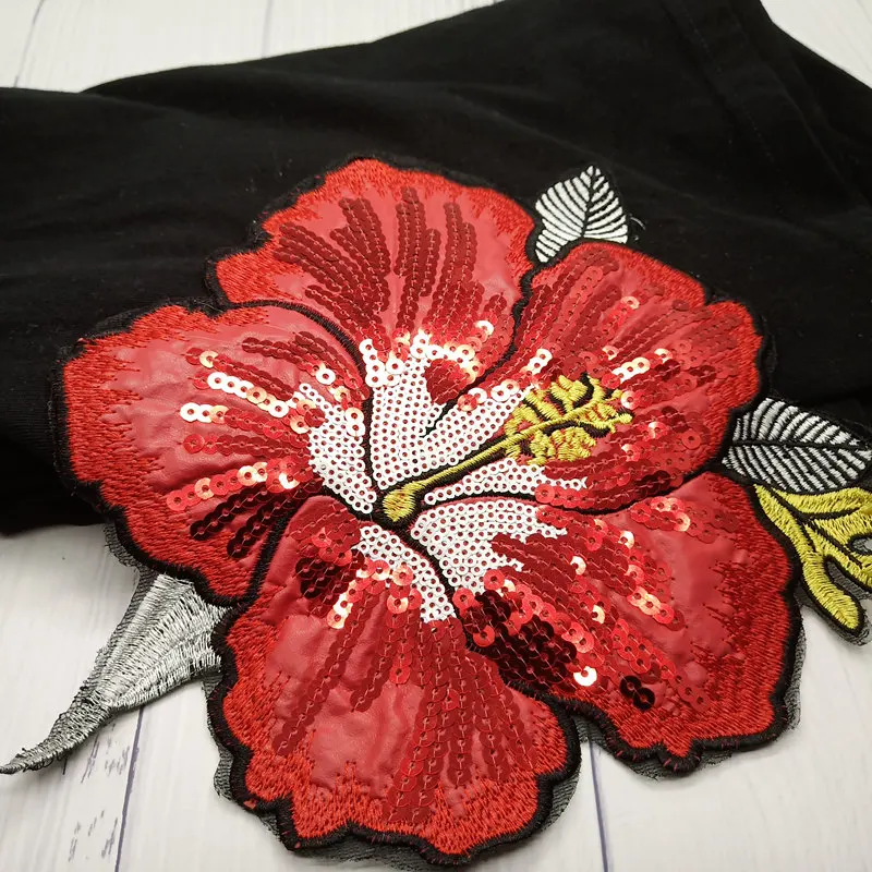 Sequins Flower Patches (8)