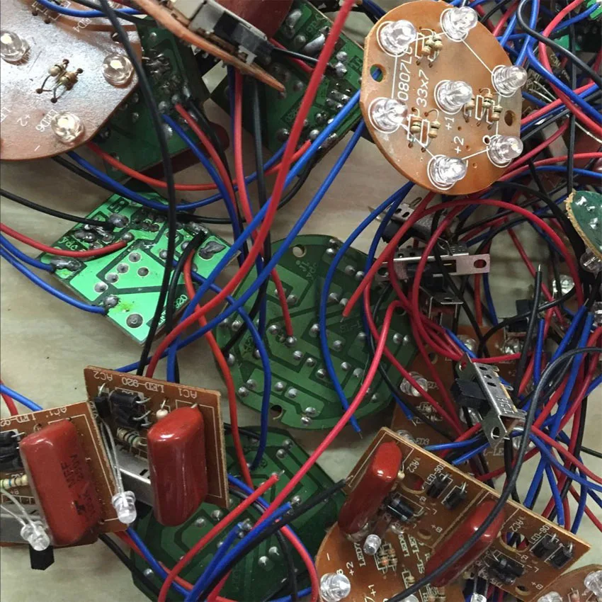 CNIKESIN 100g/pack Mixed LED lamp panel mixed power LED flashlight lamp