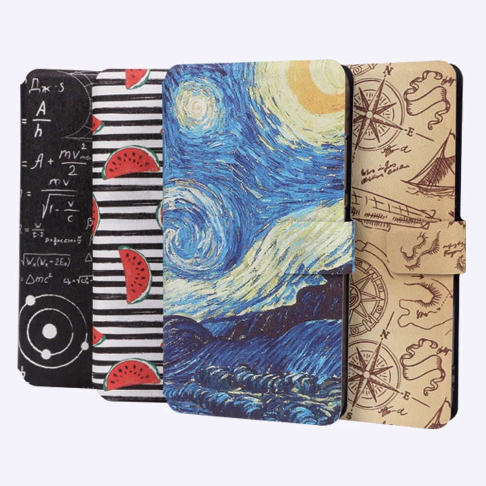 

For Wiko UFeel Printed Wallet Stand Case Cover For Wiko U Feel Prime Phone Case Flip protective Bag For Wiko U Feel Lite Fundas