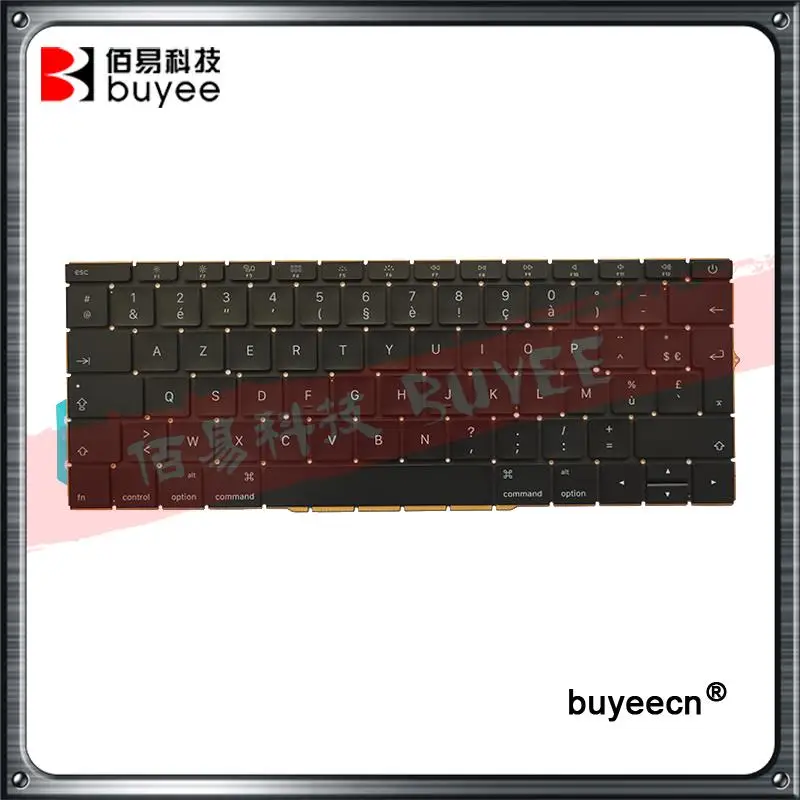 

Original New Laptop A1708 Azerty Layout FR Keyboards For Macbook Retina Pro 13 Inch A1708 French Keyboard 2016 Year Replacement