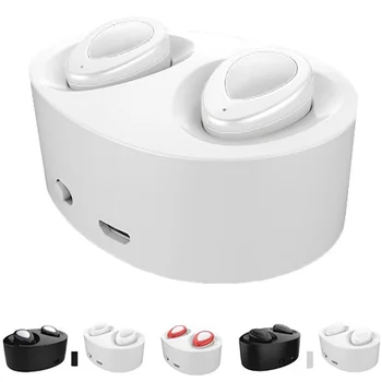 

Binaural Smart Bluetooth earphones wireless mini sport muisc stereo surround sound noise cancelling HD voice fast charging box