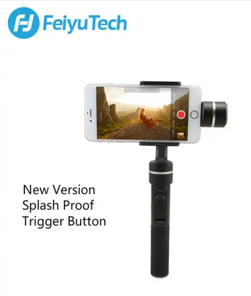 

feiyu SPG 3-Axis Handheld Smartphone Gimbal Action Camera Stabilizer 360 degree Limitless trigger Button