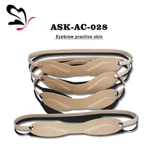 5 шт./лот, многофункциональная татуировка для бровей, для начинающих, Перманентный макияж, практика, искусственная кожа
