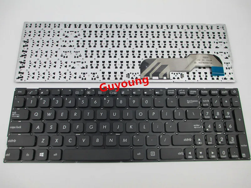 Клавиатура E для ASUS F541 F541S F541SA F541SC F541U F541UA F541UV K541 K541U K541UA K541UV K541UJ A541 A541S A541SA