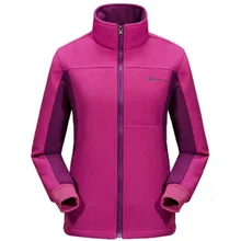 Женская теплая Треккинговая походная куртка из флиса Женская Термальная одежда для кемпинга Кемпинг Спорт Плюс Размер