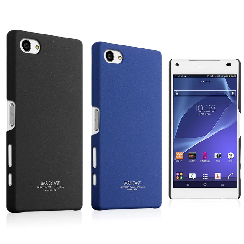 

Original IMAK Frosted Cover for Sony Xperia Z5 Compact E5803 4.6'' Case Matte Anti-slip Protective Shell for Xperia Z5 Premium