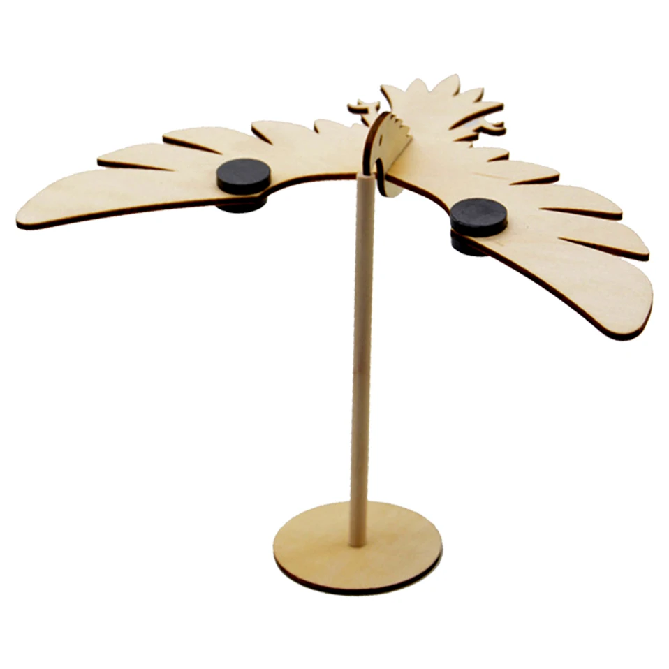 

Educational DIY toy wooden assembly Balanced Eagle Mould