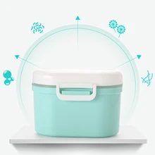 Детская молочная смесь большой емкости портативная безразливная емкость для порошка резервуар герметичная коробка штабелируемые закуски контейнер для хранения еды