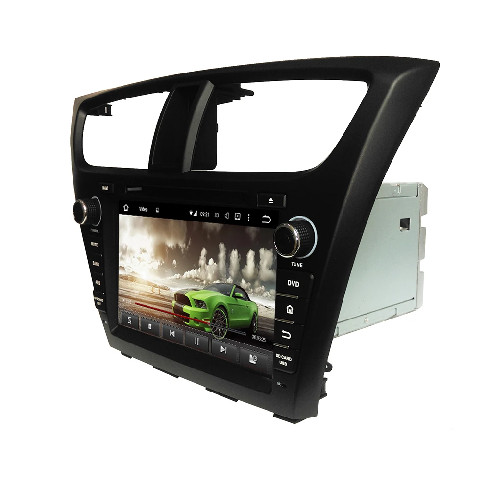 KLYDE 8 &quot2 Din Core Android 0 Автомобильный DVD плеер для Honda Civic 2014 Стерео 32GB Car
