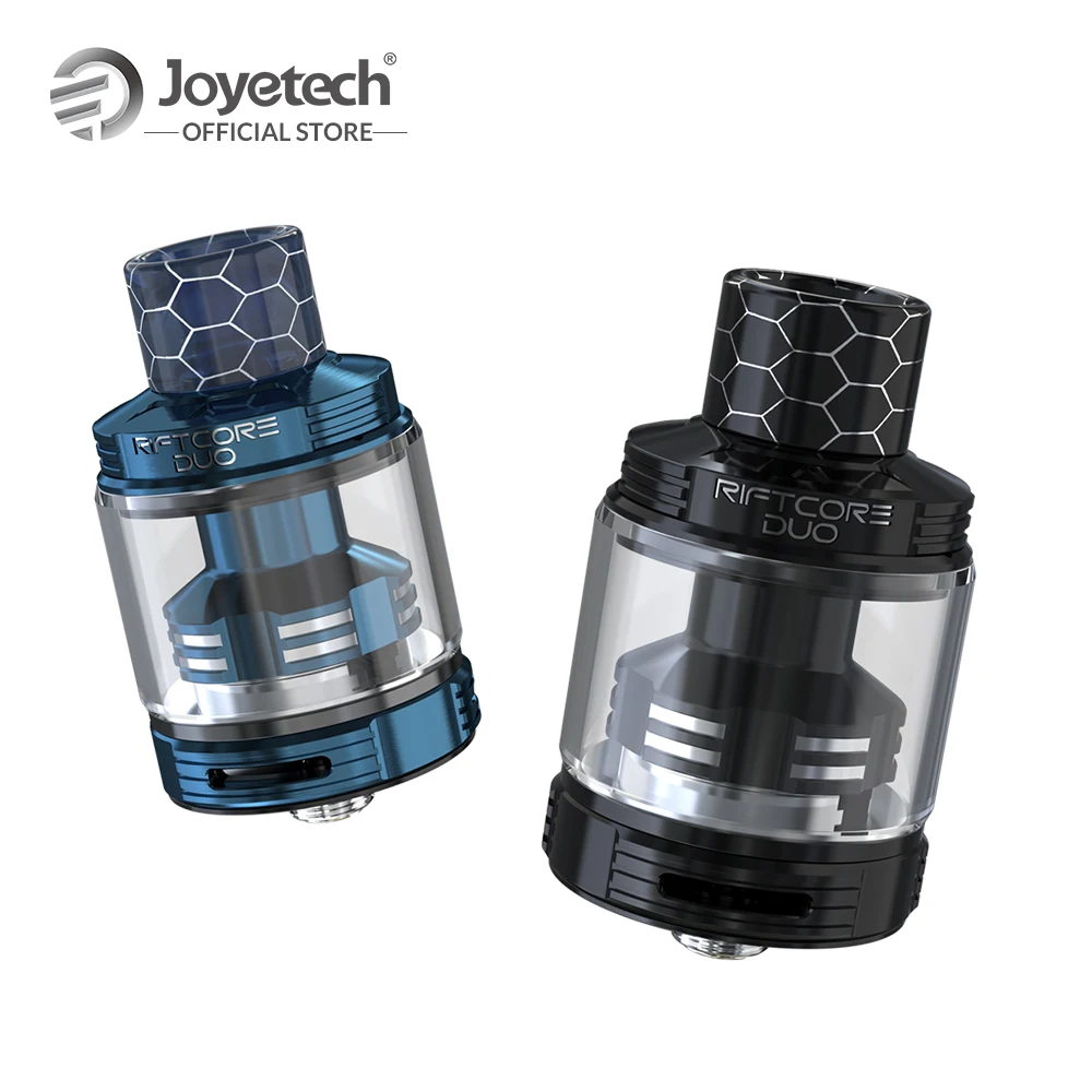 Оригинальный Joyetech RIFTCORE DUO Atomizer с 3,5 мл емкость бака Катушка-менее самоочищающаяся Coilless система вейпер электронная сигарета