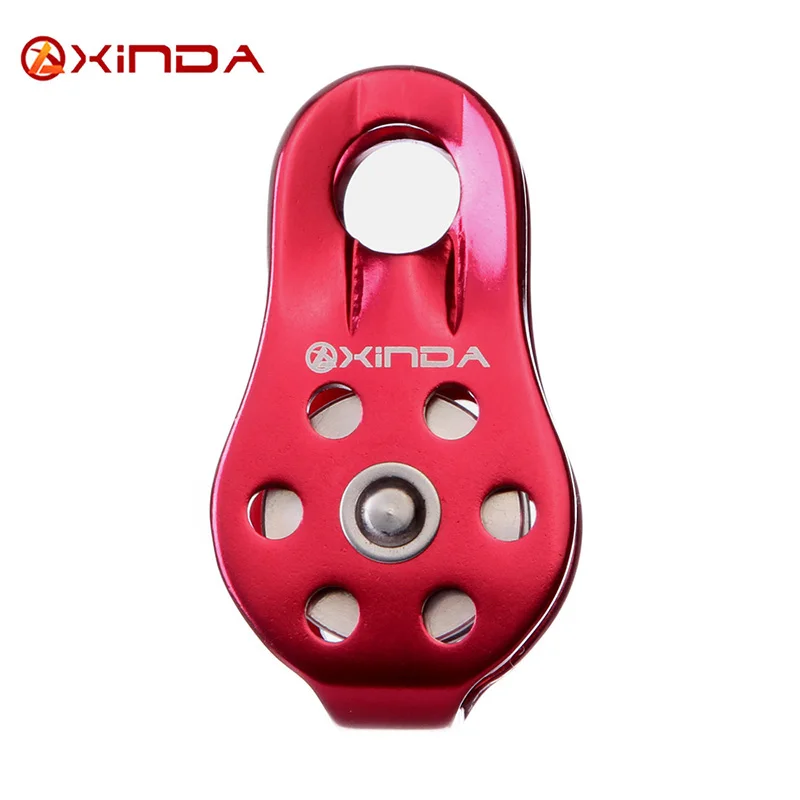 

Outdoor Travel Kits Hiking Climbing Rope Mountaineering Rope Climbing Rappelling Survival Equipment Pulley Single Fixed Pulley