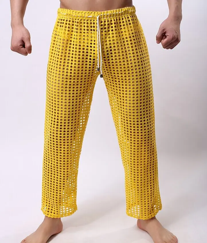 see through pants