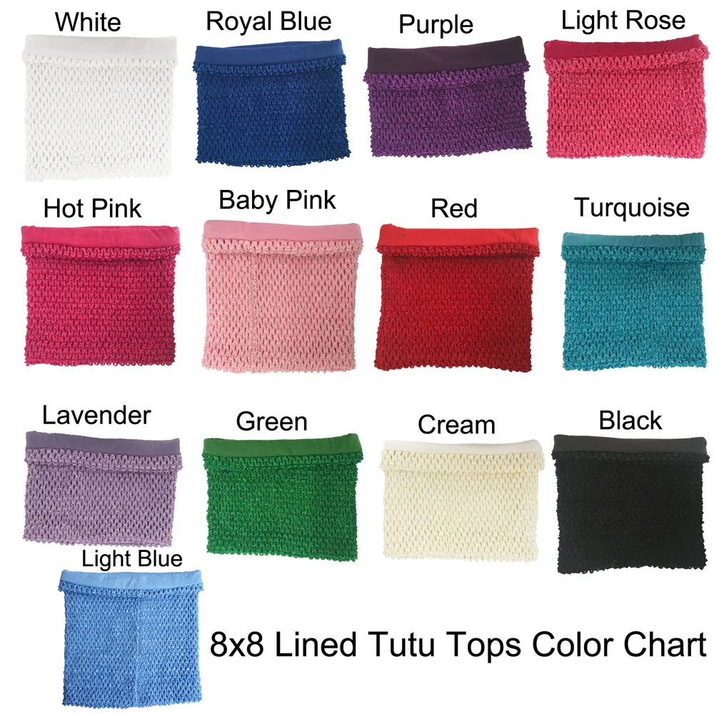 8x8 lined color chart 1000