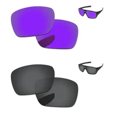 Черный и плазменный фиолетовый 2 пары Поляризованные замена оптические стёкла для отправки 1 солнцезащитные очки женщин рамки UVA и UVB защиты