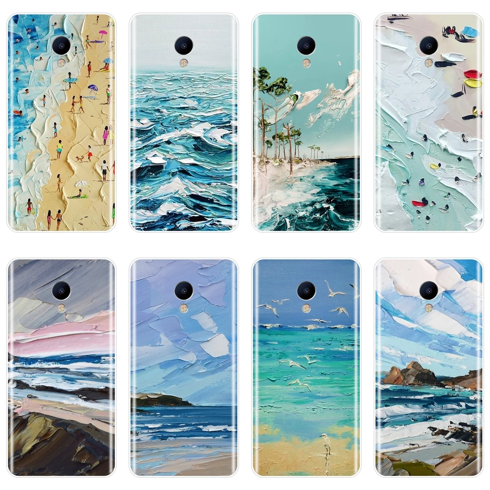 Мягкий чехол для телефона Meizu M6 M5 M3 M2 Note силиконовый M6S M6T M5C M5S M3S | Мобильные