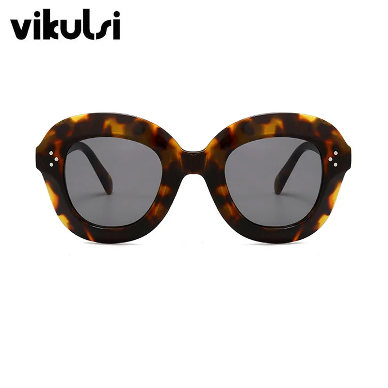 Fashion Sunglasses Women Sexy Luxury Brand Designer Vintage Sun glasses Female Rivet Shades Big Frame Style Eyewear Oculos