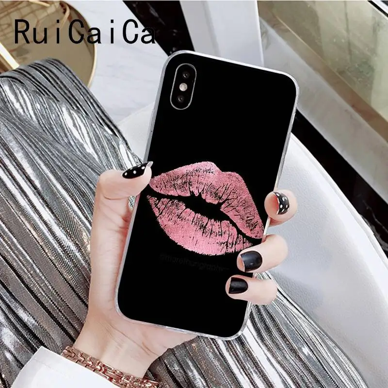 Girly Pink lips fashion newly pattern