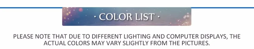 color list 