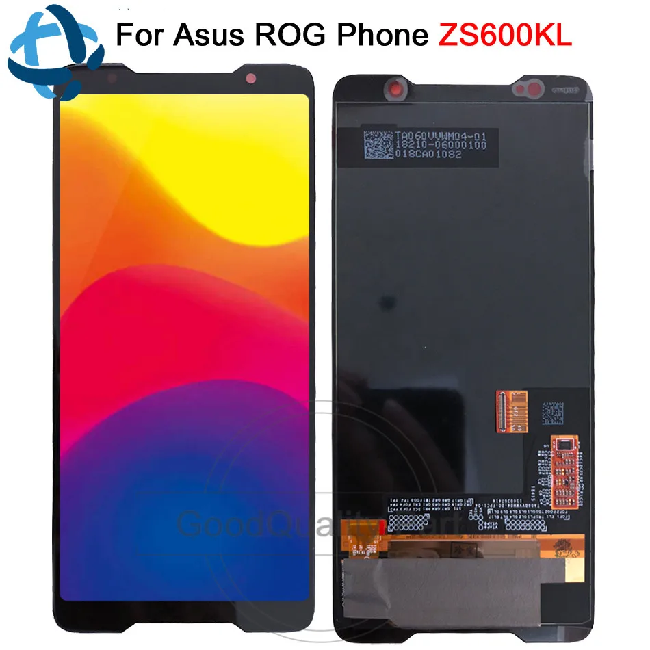 

100% tested For 6.0" ASUS ROG Phone ZS600KL LCD AMOLED Display Screen Touch Panel Digitizer Assembly For Asus ZS600KL LCD
