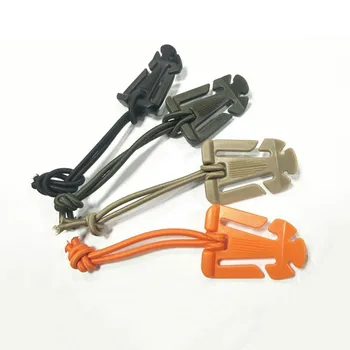 

5pcs Elastic Cord Military Dominator Buckle Clip EDC MOLLE Webbing Backpak part Military Dominator Elastic Cord Hang Buckle Clip
