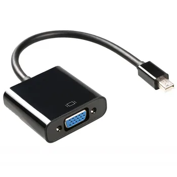 

Mini DP to VGA 1080P Thunderbolt Mini DisplayPort Male to VGA Female Adapter Converter Cable For MacBook Air Pro iMac Mac Mini