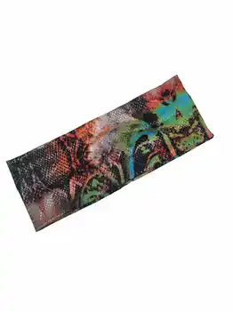 

P172166 2019 fashion unisex animal plain headband stretchy rayon tideway stretch eye-catching hair band