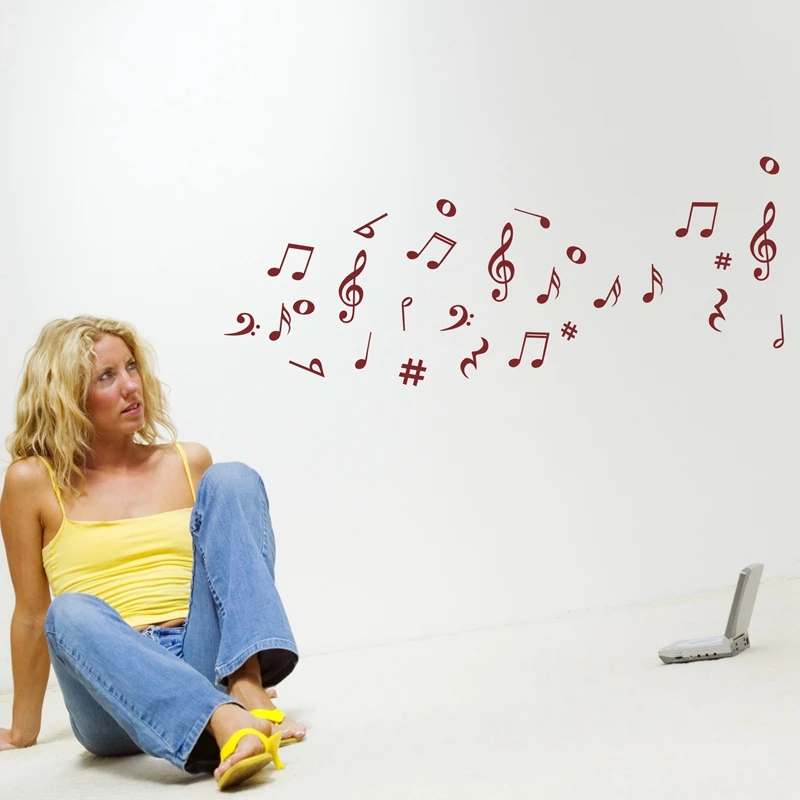 Musical-wall-stickers-Music-notes-Art-vinyl-wall-decals-for-classroom-nursery-school-music-parlor-Music (4)
