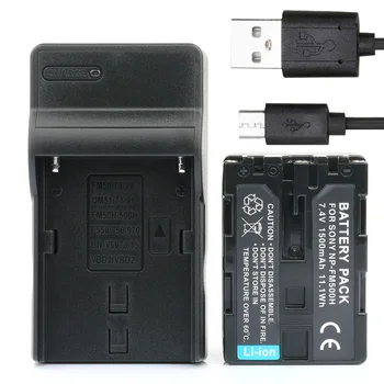 

LANFULANG NP-FM500H FM500H Rechargeable Camera Battery + Charger For Sony A77 Mark II ILCA 77M2 77M2GBL SLT-A77 Mark II MKII M2
