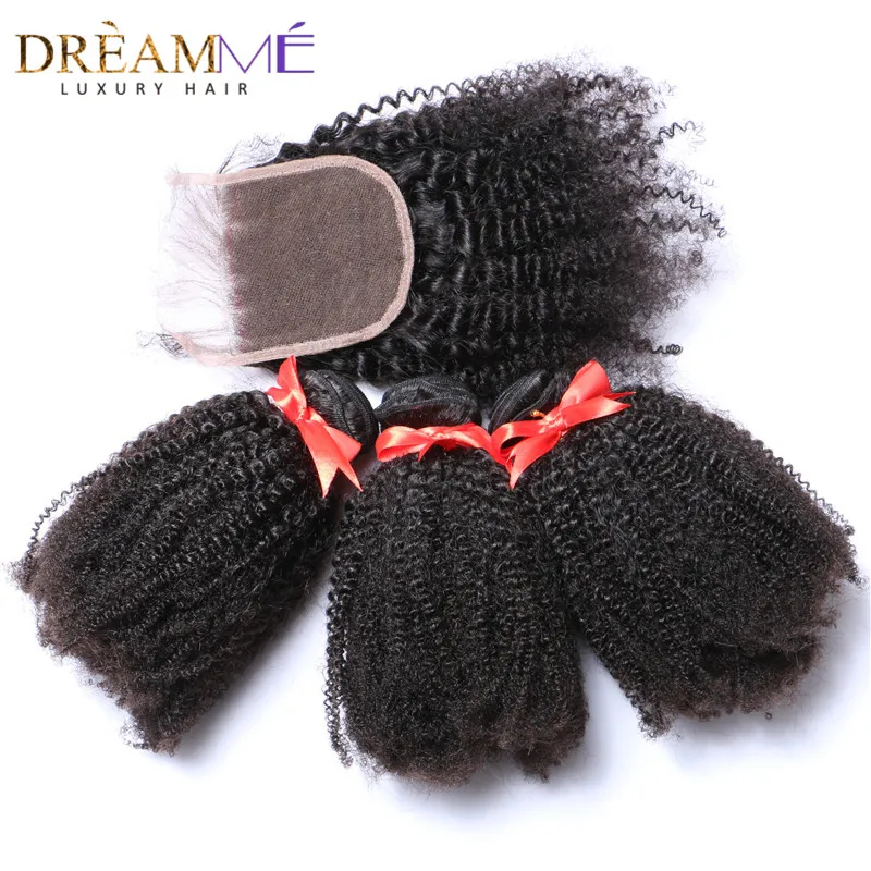afro kinkly curly human hair extension--4B 4C mongolian hair  (1)