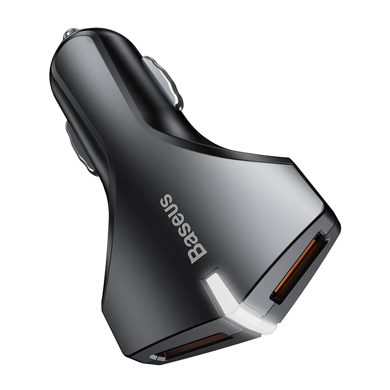 Устройство зарядное Baseus автомобильное с двумя USB портами 5 В 3 А|charge 3.0|quick charge 3.0quick |