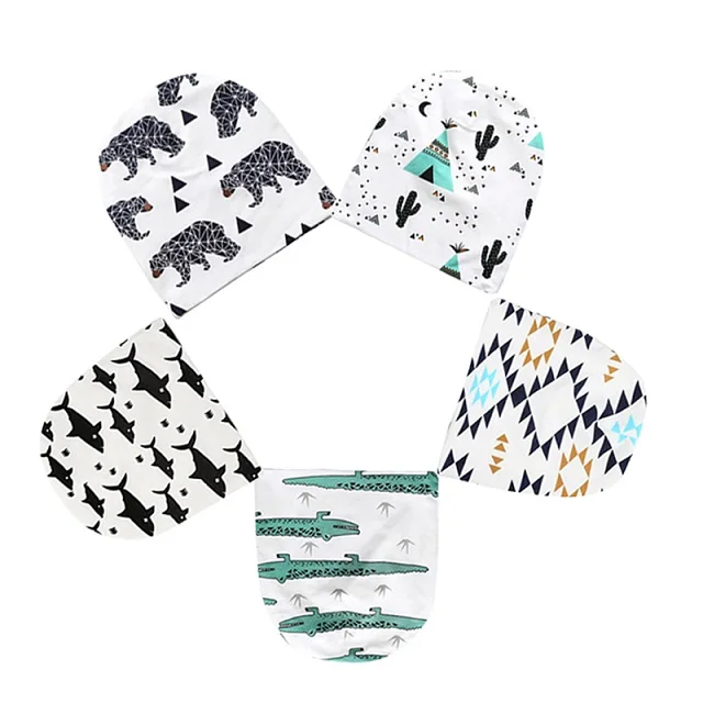 5pcs baby hats caps ABCDE 640x640